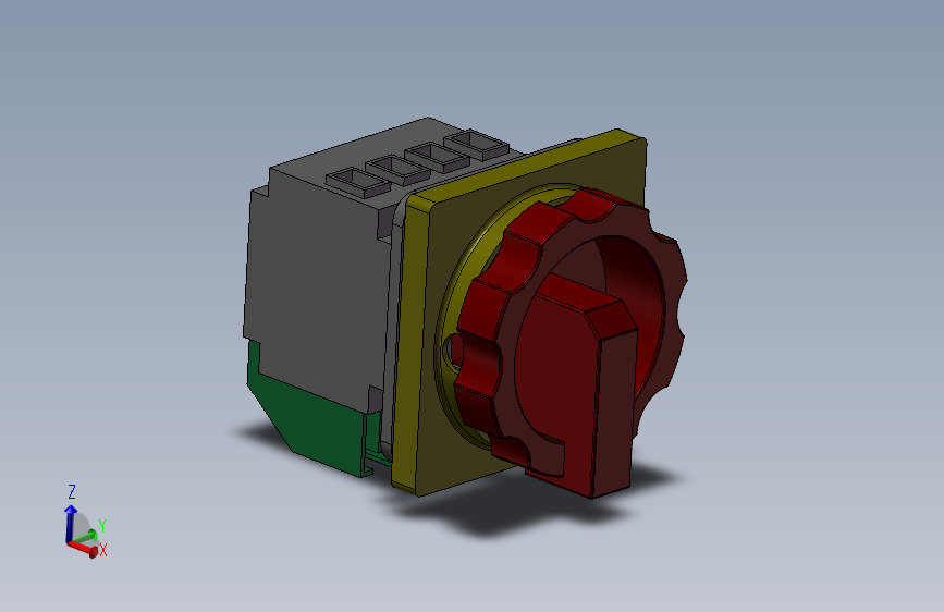 方形电源开关-a22