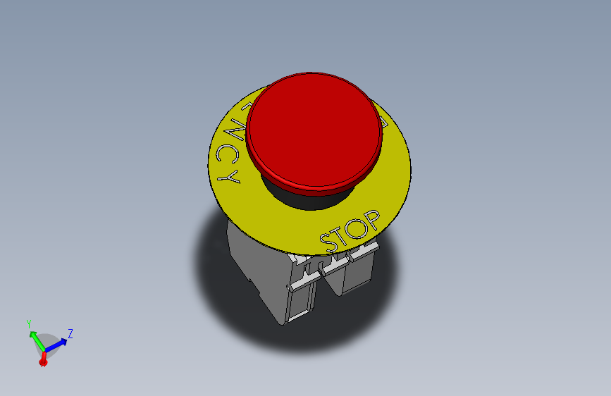 LA42（天逸红色22急停开关）