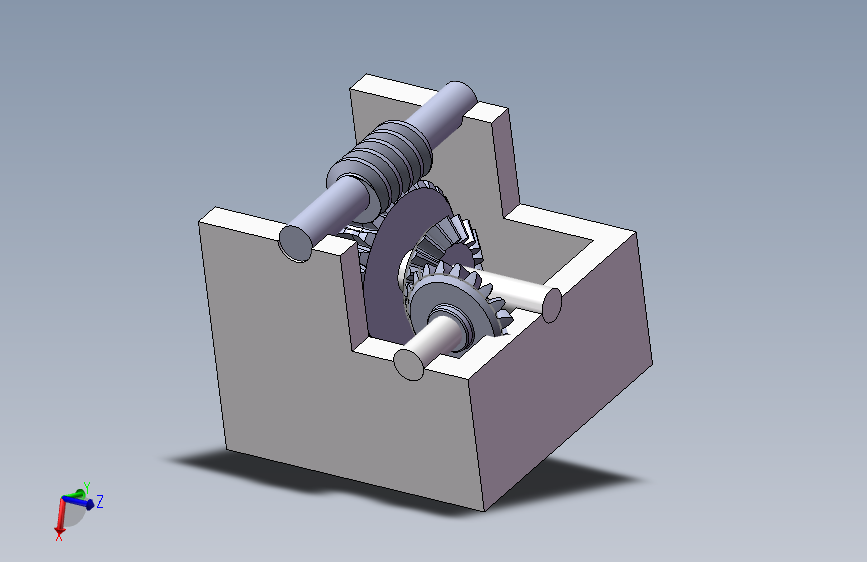 涡轮蜗杆传动模型=1164106=30