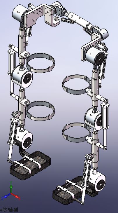 下肢外骨骼机器人模型设计=1059401=300