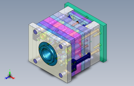 相机旋转蜗杆模具设计=828812=200
