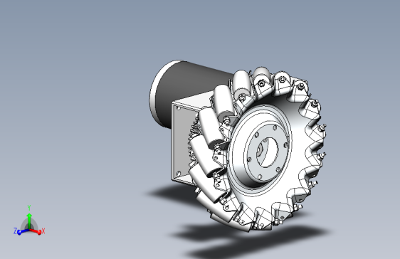 小车麦克纳姆轮单轮模组=631839=20