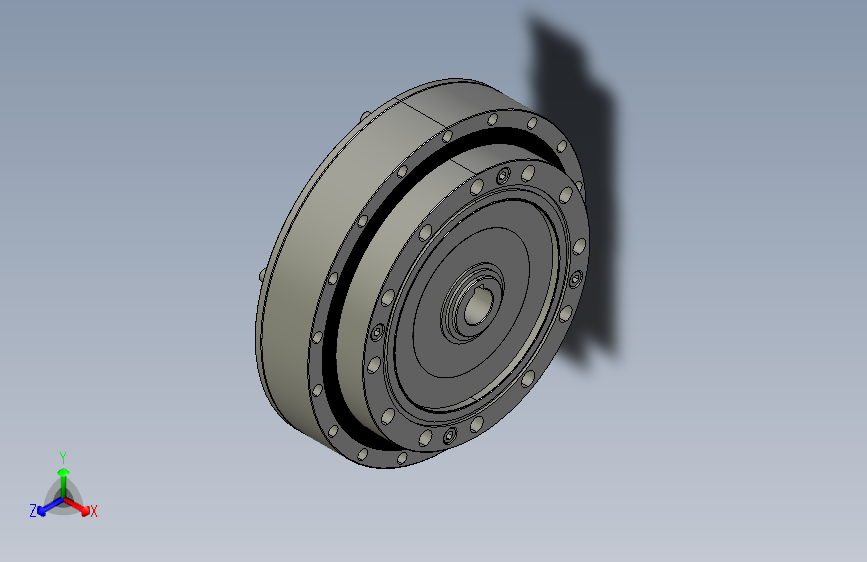 谐波减速器模型设计图=501430=100