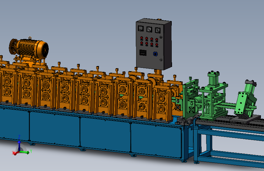 型材冷弯辊压成型机=704394=80