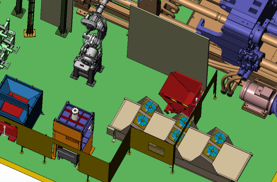 压铸岛设计模型=287287=300