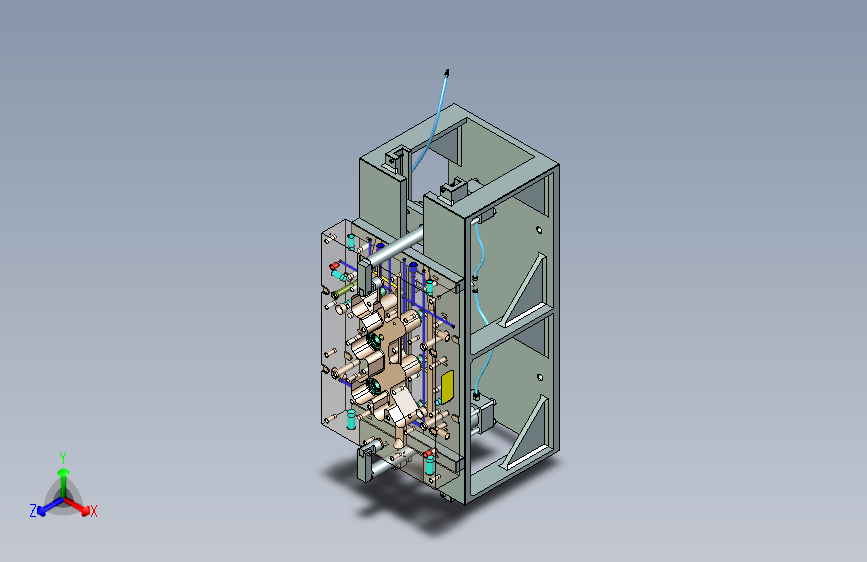 摇臂钻气动夹具=687308=20