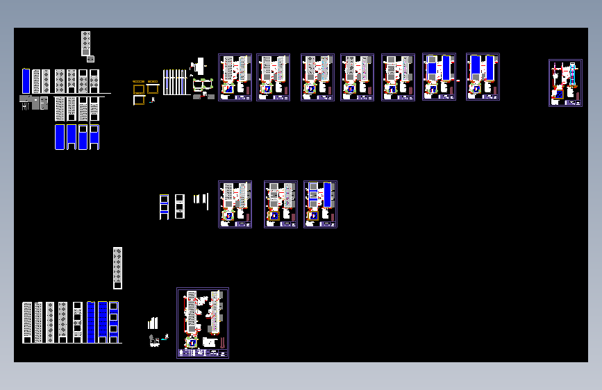 液压提升机CAD图纸下载=746126=50