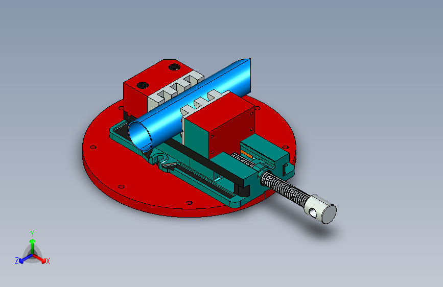 圆柱体夹持工装=1160380=50
