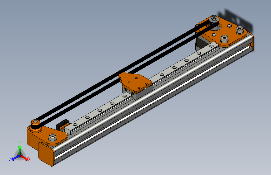 直线运动导轨三维模型 =375073=5
