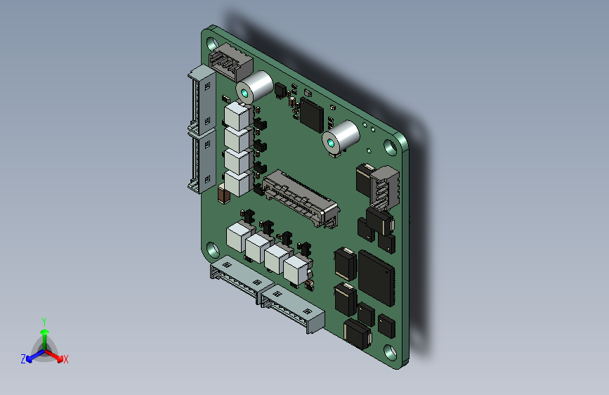 A0005484-BB-POE-D-1 - 紧凑型四端口千兆以太网90W PoE 端板