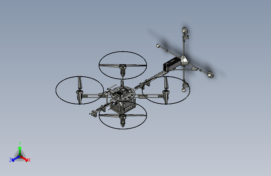 A0005504-多旋翼无人机螺旋桨测试台