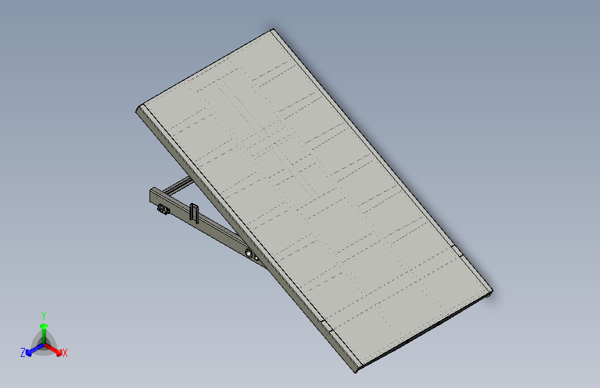 自卸汽车的举升机构三维图 =74496=5