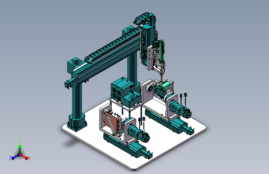 双工件双面锁螺丝机构sw22