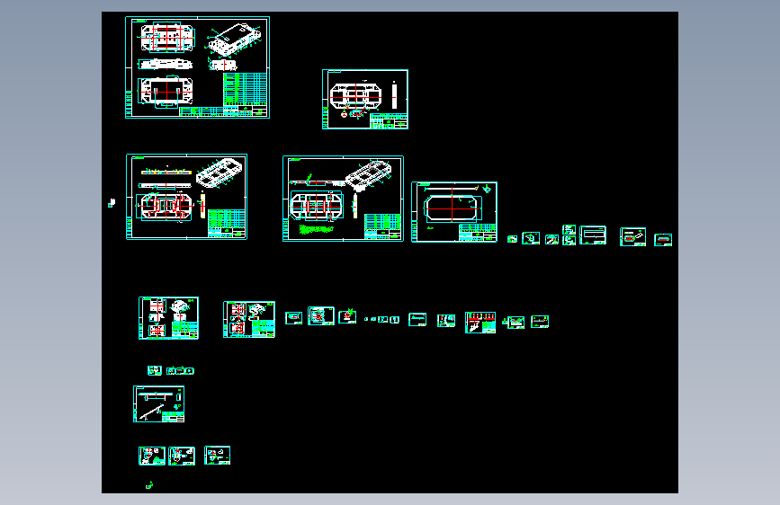 2吨AGV小车工程图（结构件）=1370180=50