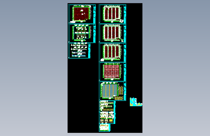 28MX4圆弧形大棚钢桁架厂房施工图=1222789=30