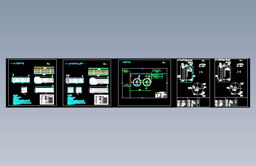 不锈钢方形组合式不锈钢水箱图纸+圆形水箱=1509666=30