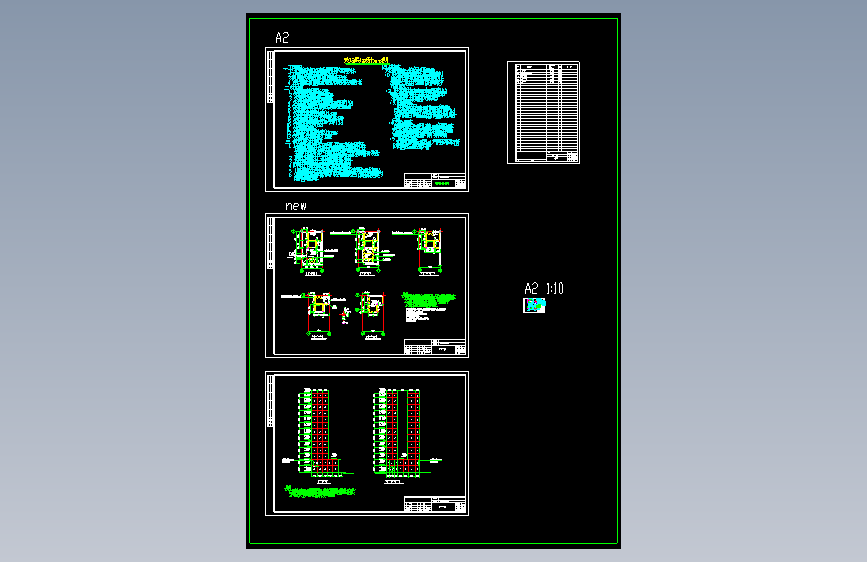 观光电梯玻璃幕墙施工图纸 =630597=10
