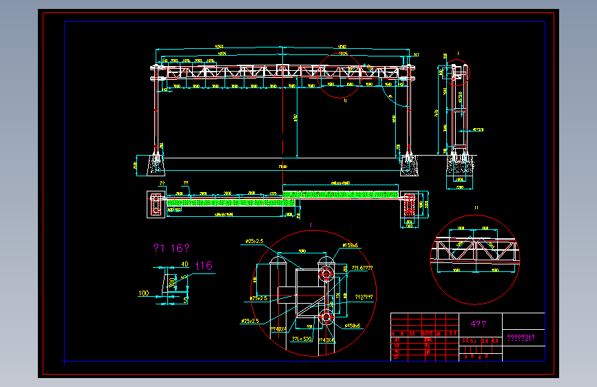 监控龙门架21m=815987=15