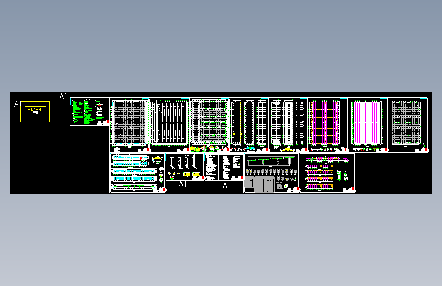 酒厂的酿酒厂房CAD结构图=169398=15