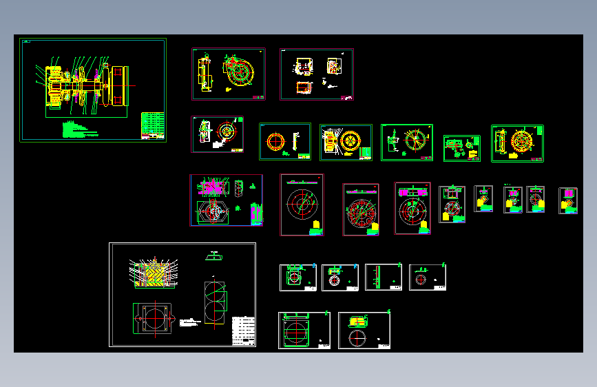 拖拉机离合器装配图=1309501=30