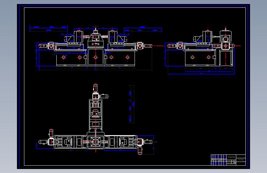 卧式三面组合机床=615124=25