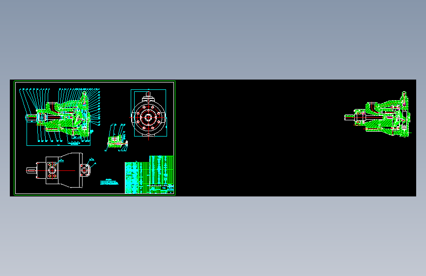 斜盘式轴向柱塞泵装配图=294429=5