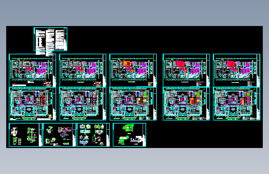 影像中心、核磁共振防辐射装饰设计图=565254=50