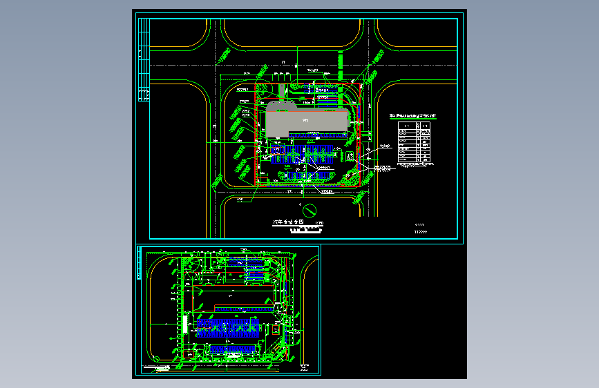 长途汽车客运站总平面图 =322302=10