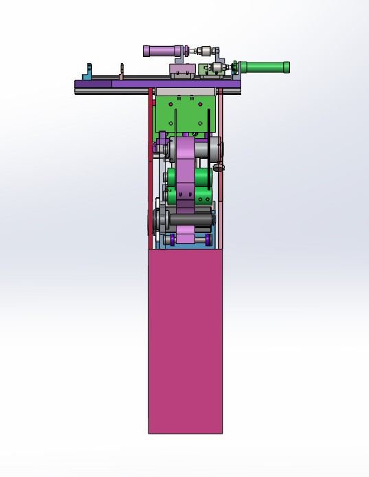 薄膜冲切机3D图