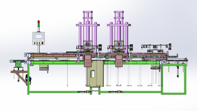 立式注塑机自动上下料