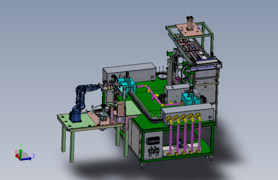 自动喷涂烘干生产线系统=1801650=220