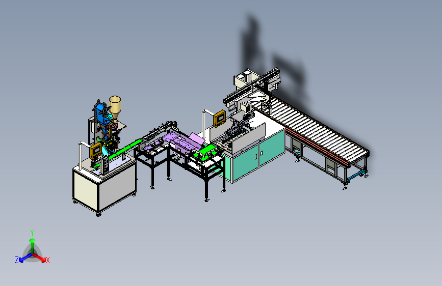 打包直角生产线灌装打包生产线=812256=50