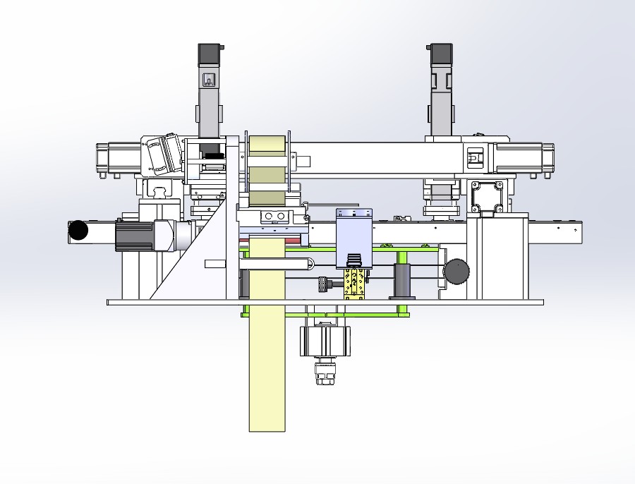 自动贴标机-条码机