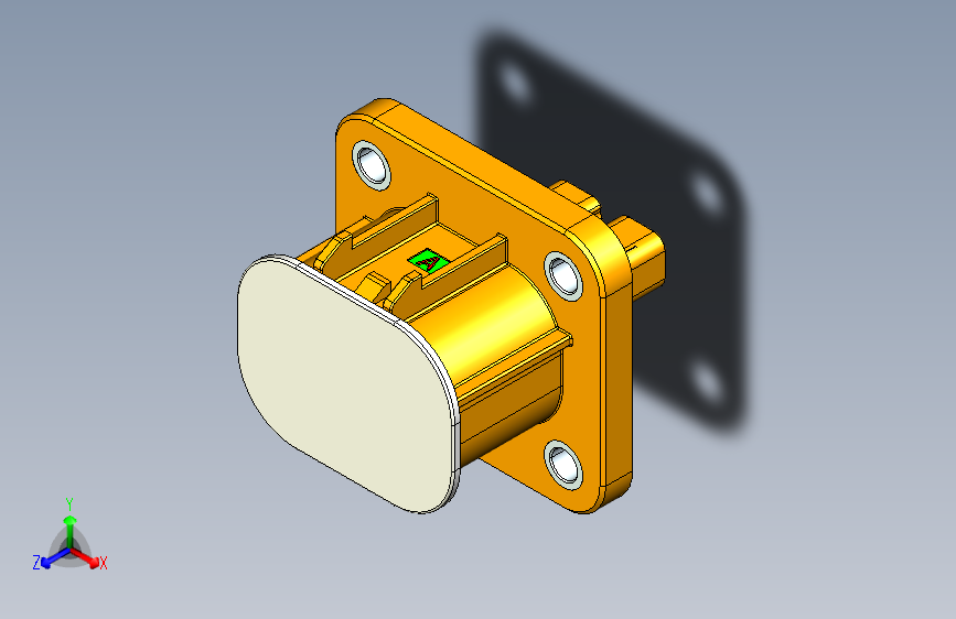 汽车两芯280高压连接器插座=1450089=150