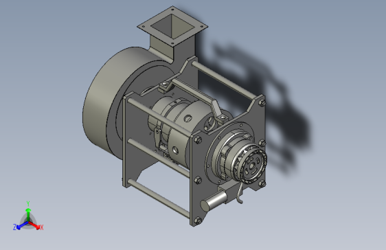 永磁调速器模型（带离心风机）=422025=20