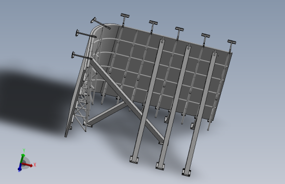 楼顶广告牌支撑结构=1199183=100