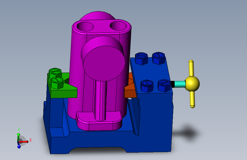 气门摇杆轴支座加工工艺及铣3mm槽夹具设计【含三维sw】