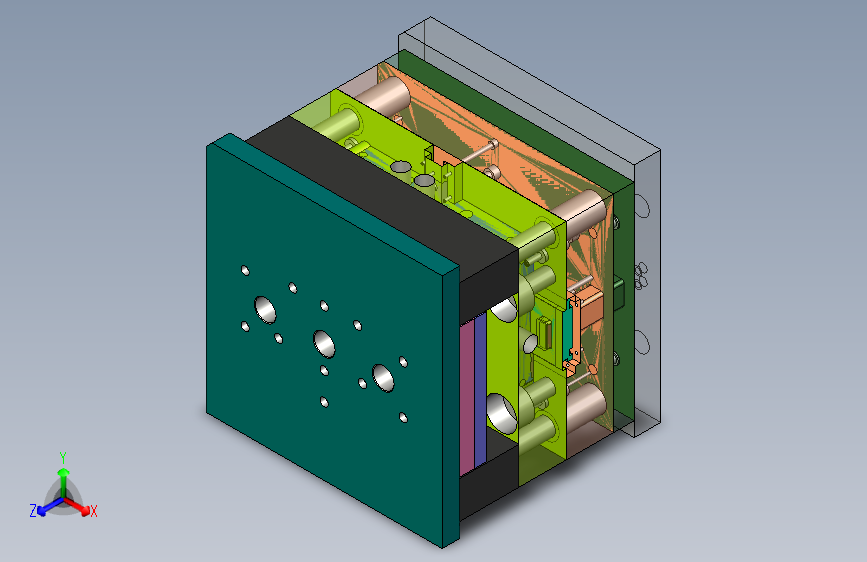 读书郎学习机后壳注塑模具=1172529=100