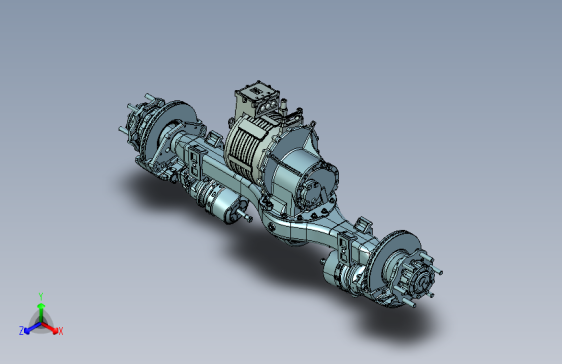 盘式制动器电驱动后桥模型=1469783=350