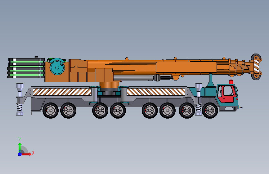大型吊车起重车