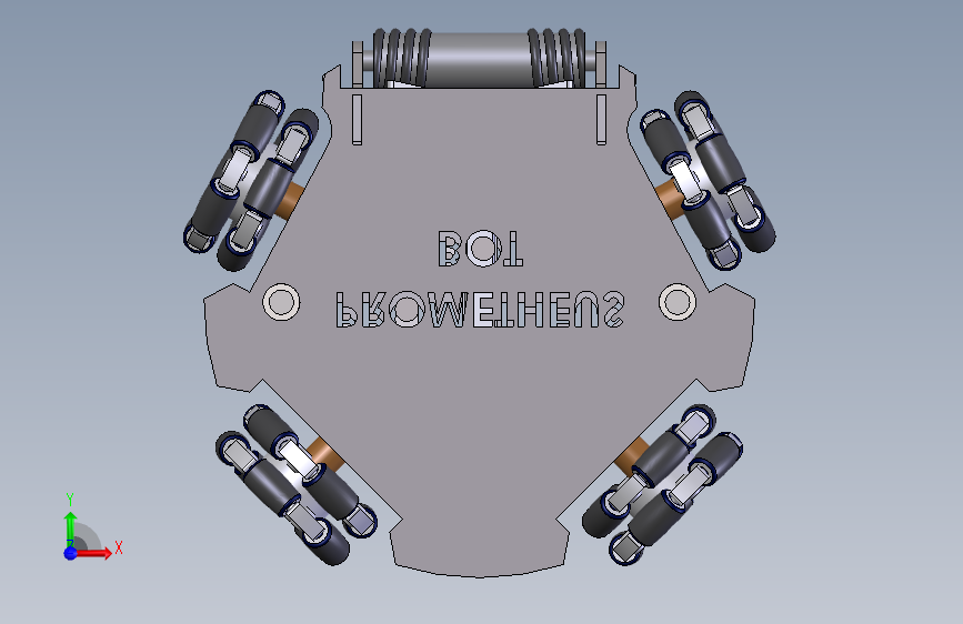 全方位全向轮机器人