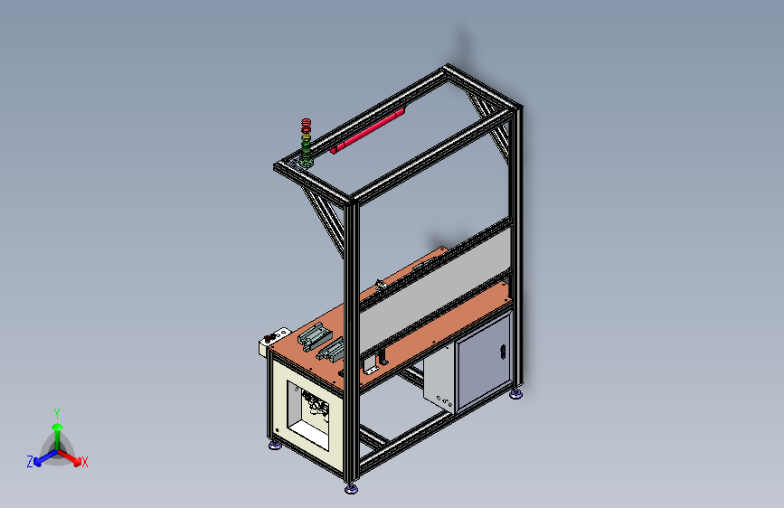 汽车天窗轨道涂油设备