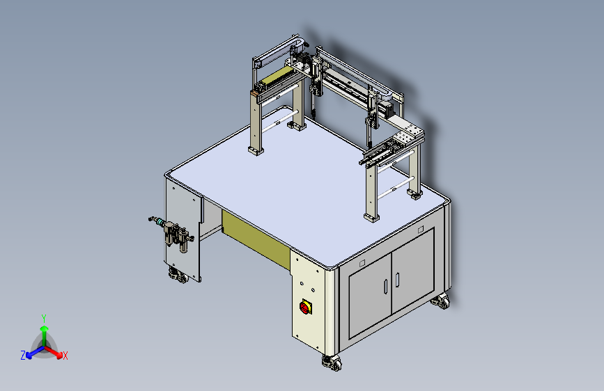 双轴龙门架两轴等距移载机