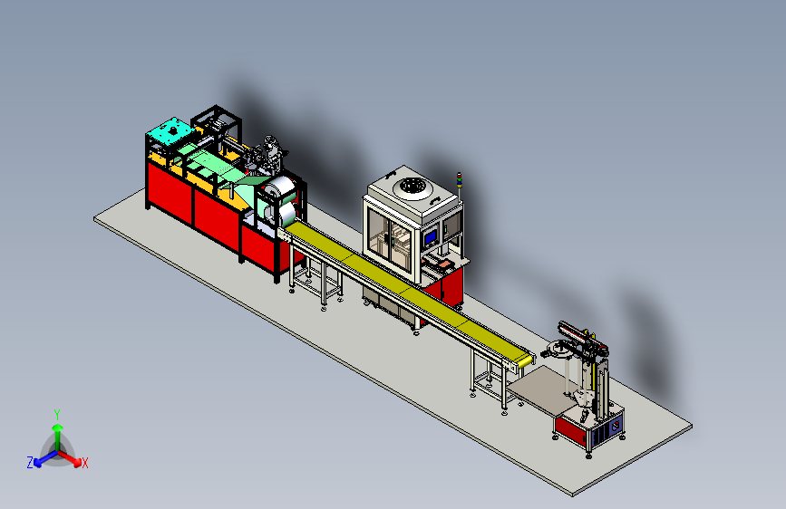 塑胶PPR管弯头包装生产线设备设计