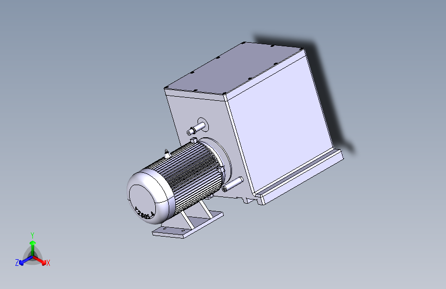 机床主轴箱结构设计图