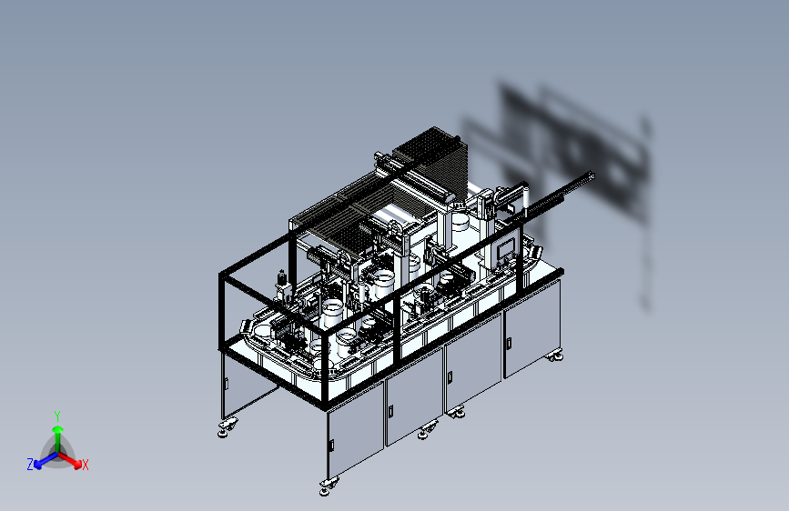 继电器产线，环形轨道