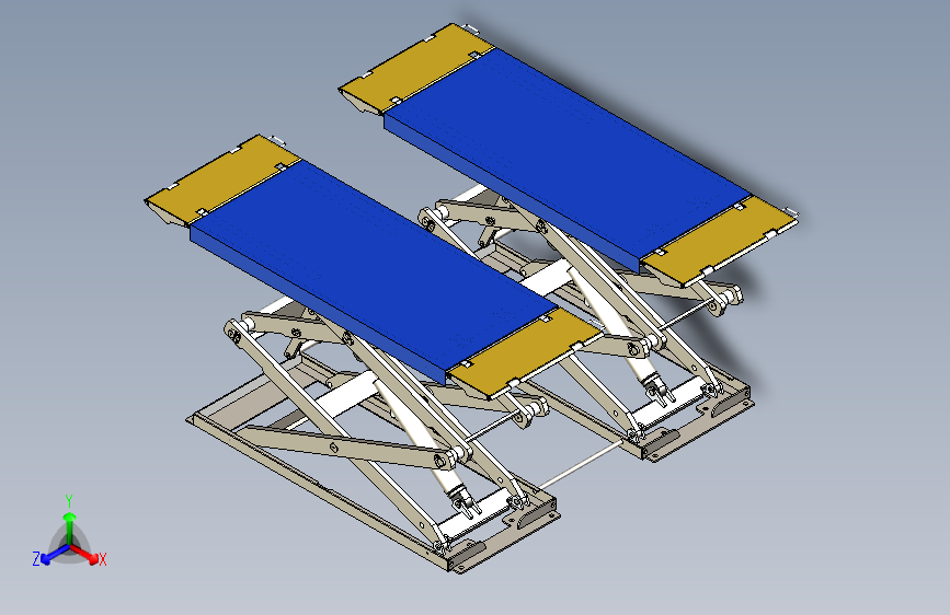 剪式汽车举升机模型设计