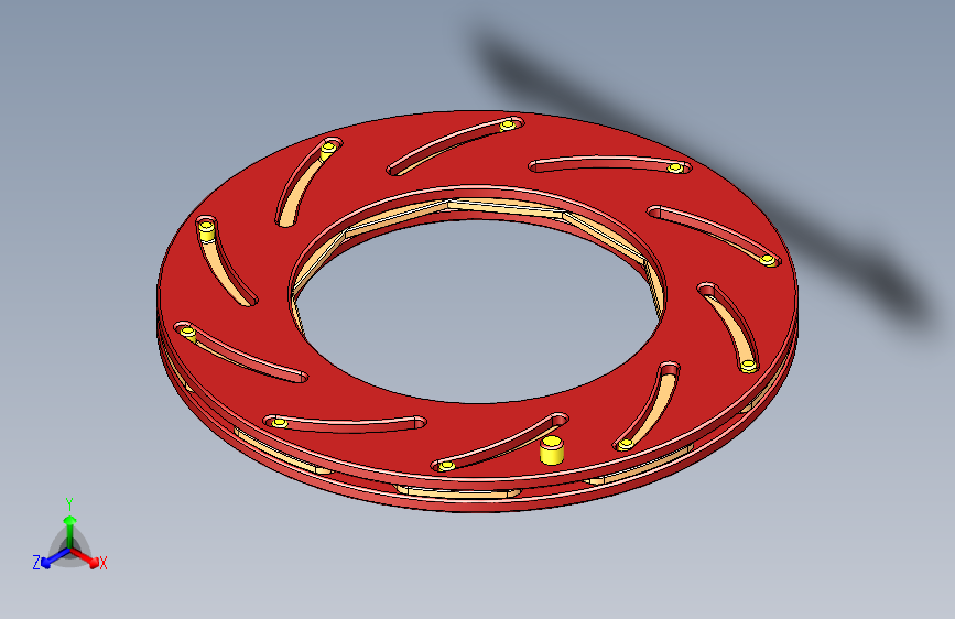 类似于相机快门的开合机构