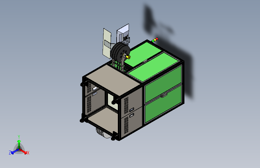 4工位芯片视觉打标