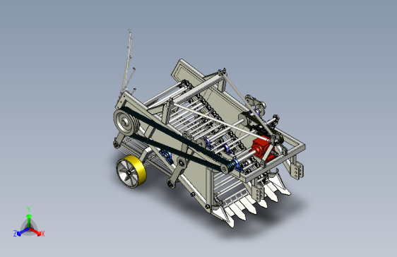 土豆马铃薯收获机
